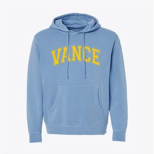 Vance Middle School Varsity Arch Pigment-Dyed Hoodie