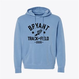 Bryant Alternative Education Center Track and Field Pigment-Dyed Hoodie