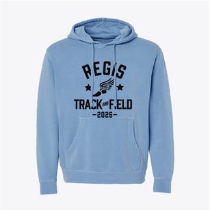 Regis Middle School Track and Field Pigment-Dyed Hoodie