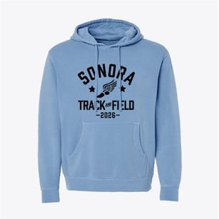 Sonora High School Track and Field Pigment-Dyed Hoodie