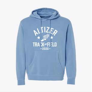 Altizer Elementary School Track and Field Pigment-Dyed Hoodie