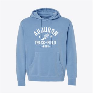 Audubon Middle School Track and Field Pigment-Dyed Hoodie