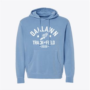Oaklawn Primary School Track and Field Pigment-Dyed Hoodie