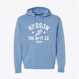 Hudson Middle School Track and Field Pigment-Dyed Hoodie