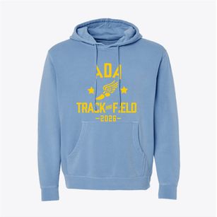 Ada Junior High School Track and Field Pigment-Dyed Hoodie