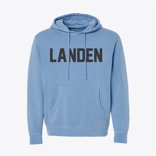Landen Ohio Classic Block Pigment-Dyed Hoodie