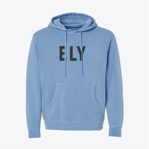 Ely Nevada Classic Block Pigment-Dyed Hoodie