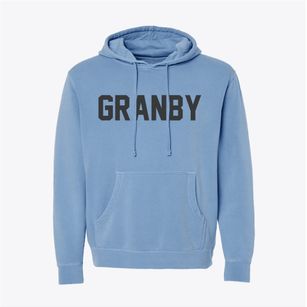 Granby Missouri Classic Block Pigment-Dyed Hoodie