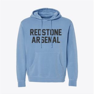 Redstone Arsenal Alabama Classic Block Pigment-Dyed Hoodie
