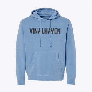 Vinalhaven Maine Classic Block Pigment-Dyed Hoodie