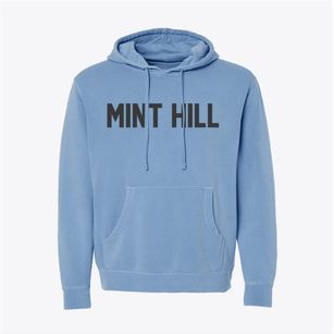 Mint Hill North Carolina Classic Block Pigment-Dyed Hoodie
