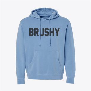 Brushy Oklahoma Classic Block Pigment-Dyed Hoodie