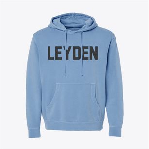 Leyden Massachusetts Classic Block Pigment-Dyed Hoodie