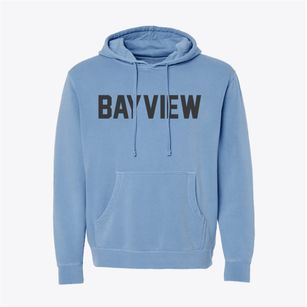 Bayview Wisconsin Classic Block Pigment-Dyed Hoodie