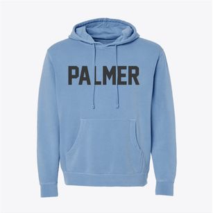 Palmer Iowa Classic Block Pigment-Dyed Hoodie