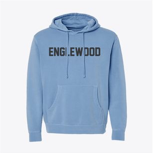 Englewood Florida Classic Block Pigment-Dyed Hoodie