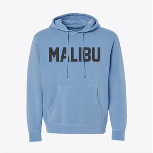 Malibu California Classic Block Pigment-Dyed Hoodie