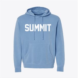 Summit Wisconsin Classic Block Pigment-Dyed Hoodie