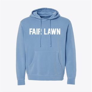 Fair Lawn New Jersey Classic Block Pigment-Dyed Hoodie