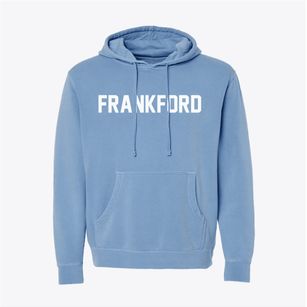 Frankford Delaware Classic Block Pigment-Dyed Hoodie