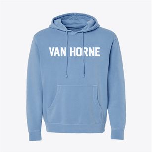 Van Horne Iowa Classic Block Pigment-Dyed Hoodie