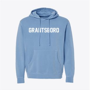 Grantsboro North Carolina Classic Block Pigment-Dyed Hoodie