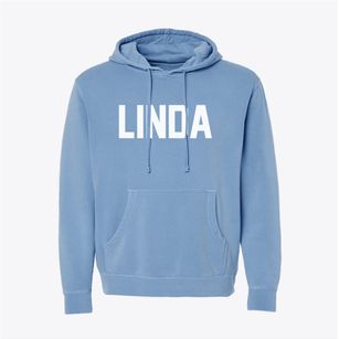 Linda California Classic Block Pigment-Dyed Hoodie