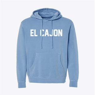 El Cajon California Classic Block Pigment-Dyed Hoodie