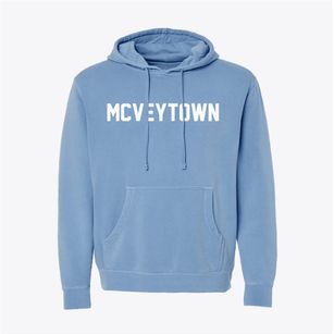 Mcveytown Pennsylvania Classic Block Pigment-Dyed Hoodie