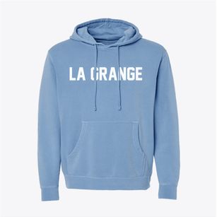 La Grange Illinois Classic Block Pigment-Dyed Hoodie