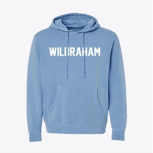 Wilbraham Massachusetts Classic Block Pigment-Dyed Hoodie