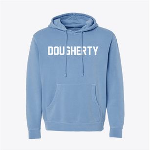 Dougherty Iowa Classic Block Pigment-Dyed Hoodie