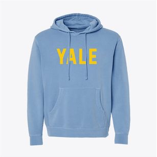 Yale South Dakota Classic Block Pigment-Dyed Hoodie