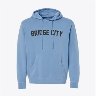 Bridge City Louisiana Classic Curve Pigment-Dyed Hoodie