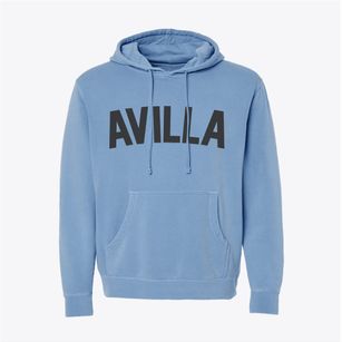 Avilla Indiana Classic Curve Pigment-Dyed Hoodie