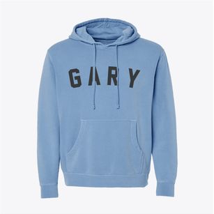 Gary West Virginia Classic Curve Pigment-Dyed Hoodie