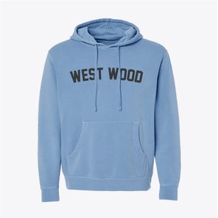 West Wood Utah Classic Curve Pigment-Dyed Hoodie