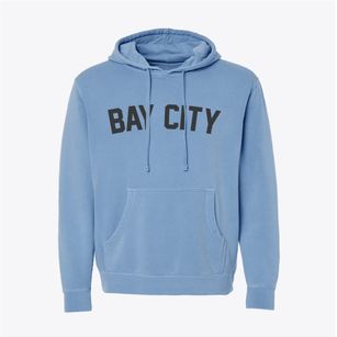 Bay City Wisconsin Classic Curve Pigment-Dyed Hoodie