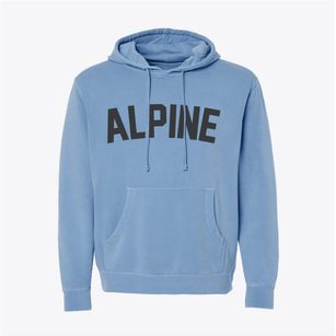 Alpine Oregon Classic Curve Pigment-Dyed Hoodie