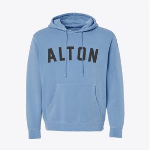 Alton Utah Classic Curve Pigment-Dyed Hoodie