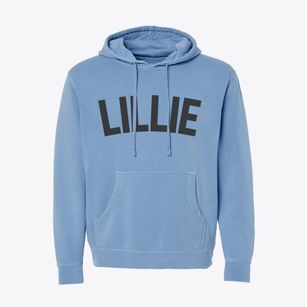 Lillie Louisiana Classic Curve Pigment-Dyed Hoodie
