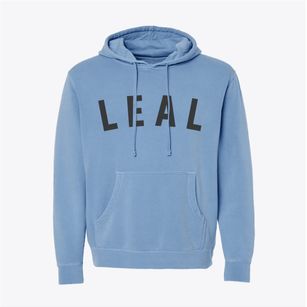 Leal North Dakota Classic Curve Pigment-Dyed Hoodie
