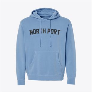 North Port Florida Classic Curve Pigment-Dyed Hoodie