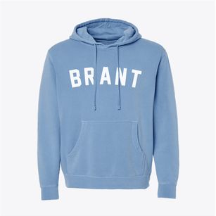 Brant New York Classic Curve Pigment-Dyed Hoodie