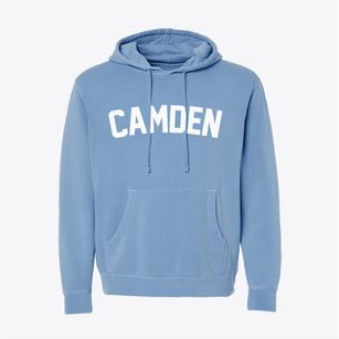 Camden Alabama Classic Curve Pigment-Dyed Hoodie