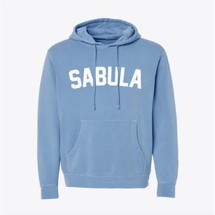 Sabula Iowa Classic Curve Pigment-Dyed Hoodie