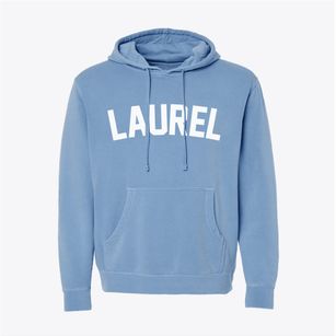 Laurel Virginia Classic Curve Pigment-Dyed Hoodie