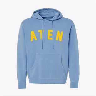 Aten Nebraska Classic Curve Pigment-Dyed Hoodie