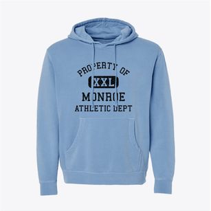 Monroe Utah Athletic Dept Pigment-Dyed Hoodie