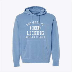 Licking Missouri Athletic Dept Pigment-Dyed Hoodie